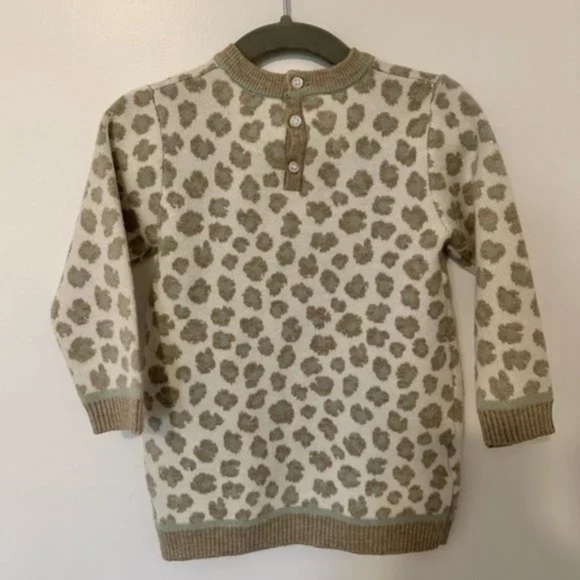 Mayoral Knit Leopard Dress (size 12M) NWT - Picture 5 of 8